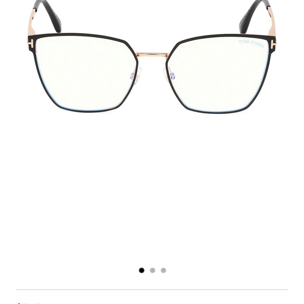 Tom Ford Woman’s Angular Metal Glasses - Picture 7 of 7